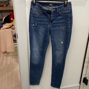 Size 7 slightly worn. Dark denim  jeans